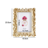 Leaf Picture Frames Room Aesthetics Modern Decor Photo Frame Figures Portrait Framed Art Desk Decoration Ornaments