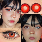 Cosmetics Color Contact Lenses Cosplay Red Color Lens Anime Black Lenses Korean Lenses Grow Eye Big Eye lens Blue Lenses