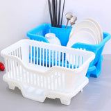 Home Countertop Dinnerware Chopsticks Spoons Organizer Drain Board Dish Drying Rack Storage Rack Utensils Drainer Rack