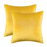 Set of 2 Velvet Throw Pillow Case Cushion Cover 30x50cm 45x45cm 50x50cm 60x60cm Home Decor Cojines Black Green Grey