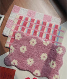 New Pastoral Style Floor Mat Home Forest Series Bathroom Water Absorbing Foot Mat Non Slip Carpet Toilet Mat Home Decoration Mat