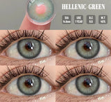 1 Pair Colored Contact Lenses for Eyes Natural Fashion Lenses Gray Beauty Pupils Blue Eye Lenses Cosmetics Soft Lenses