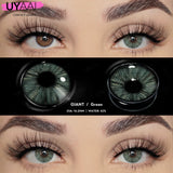 1 Pair Color Contact Lenses for Eyes Korean Brown Natural Big Eye Lenses Gray Eye Contact Green Color Lens
