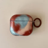 lovely amber transparent tpu soft headset cover for apple airpods pro 2 airpods 4 2 1 3nd generation earphone case with keychain