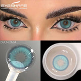 1 Pair Colorful Contact Lenses for Eyes Grey Contact Lenses High Quality Natural Brown Contact Lenses Blue Eye Lens