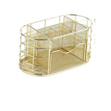 Home & Garden Drawer Metal Storage Rack, Nordic Style Desktop Organizer, for Files Stationery Cosmetics, Home Office Dorm Use