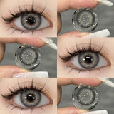 New Fashion Color Contact Lenses for Eyes Brown Eyes Contacts Lenses Colorful Makeup Blue Eyes Lenses Yearly 2pcs=1pair