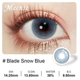 0.00~-6.00 Lens for myopia Blade Snow 6 Monthly use Lens Cosmetic Contact Lenses lentes de contacto with Prescription