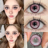1Pair NEW Blue Eye Contact Lenses Color Pupils for Eyes Korean Style Green Natural Cosmetics Colorcon Contacts