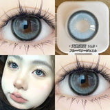 2pcs Color Contact Lenses for Eyes Vampire Series Twilight Eyes Vampire Eyes Red Lenses Prescription Myopia Lenses Fast Delivery