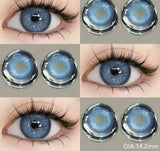 1Pair Colored Contact Lenses for Eyes Blue Eye Lenses Green Fashion Lenses High Quality Brown Natural Gray Eye Contacts