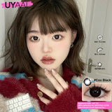 1 Pair New Color Contact Lens Natural Pupils Green Lens Makeup Colored Pupils Gray  Brown Contact Lenses y2k Beauty