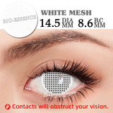 Black Cos Wednesday Contact Lenses for Eyes Cosplay Lenses Anime Lenses Accessories Lenses Black Lenses White Lens