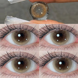 Myopia Color Contact Lenses, Korean Style Prescription, Blue Pupils, Eye Beauty and Makeup, Fast shipping, 2Pcs Yearly