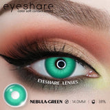 1pair Halloween Colored Contact Lenses Cosplay White Crazy Contact Lenses Anime Red Eye Lenses Blue Makeup Contact Lens