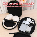 Bluetooth Headset Earphone Hard Case for Sony Headphones Storage Bag Case Portable Travel Shockproof Earbuds Carrying Pouch Bag