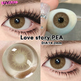 1 Pair Cleopatra Pupils Lens Yearly  For Eyes Blue Green Contact LensNatural Len Colorcon High Quality Lense