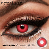 Halloween Crazy Black White Ghost Lenses Cosplay Color Contact Lenses Dracula Red Eyes Contact Vampire Makeup Lenses