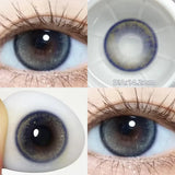 Prescription Contact Lenses Myopia Lenses with Diopters Natural Pupils Color Contact Lenses for Eyes Brown Lenses 2pcs