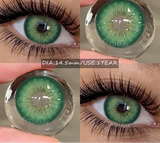 Natural Colored Contact Lens Brown Eyes Makeup Lenses Blue Color Lens Green Eyes Contacts Gray Beautiful Pupil Yearly