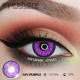 1pair Halloween Colored Contact Lenses Cosplay White Crazy Contact Lenses Anime Red Eye Lenses Blue Makeup Contact Lens