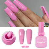 Single-use gel nail polish, classic colors, semi-permanent, removeable by soaking or LED polish, suitable for home and salon use
