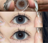 Color Contact Lenses with Container Tweezers Green Color Eye Lenses Blue y2k Colorcon High Quality Brown Natural Lenses
