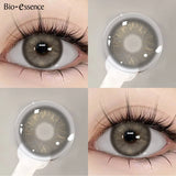 Contact Lenses Natural Look Beauty Pupils Brown Eye Contacts Cosmetic Grey/Blue Lenses for Daily Party