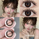 2pcs Colored Contact Lenses for Eyes Cosmetic Blue Lenses Gray Lenses Green Eye Natural Lenses Fashion Lenses Beauty