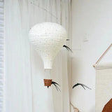 Handmade Kids Room Hanging Hot Air Balloon Nordic Style Children Bedroom Decoration Craft Wall Decor Photography Accessories
