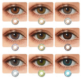 New Three Gray Contact Lenses Create a Beautiful Feel