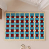 Vintage Quote Wire Loop Mat Dust-Resistant Easy-to-Clean Non-slip Waterproof for Indoor Entryway