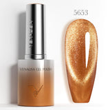 Cat Eye Gel Nail Polish 10ml Hema Free TPO Free Autumn Gel Polish Collection Coffee Warm Fall Winter Nails UV Resistent