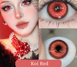 1 Pair New Kio Style Color Contact Lenses with Diopter Myopia Eyes Cosplay Contacts Lens  Halloween Contact Lenses Makeup