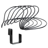 5pcs Baseball Cap Rack Hat Display Holder Door Closet Clothes Scarf Towel Round Storage Shelf Home Organizer