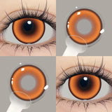 Brown Color Contact Korean Big Eyes Lens Cosplay Contacts Orange Eye Makeup High Quality Fast Shipping