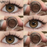 Colored Contact Beauty Blue Contacts Big Eyes Black Lens Makeup Green Lens Natural Brown Eye Lenses Cosmetics Red lens