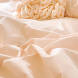 100% Cotton Pleated Lace Ruffles Korean Princess Style Duvet Cover Set Bed Sheet Or Fitted Sheet Pillowcases Girls Bedding Set