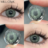 Contact Lenses Myopia Prescription Lenses With Diopters Grey Colored Contacts Lens for Eyes Cosmetics Beauty Pupil