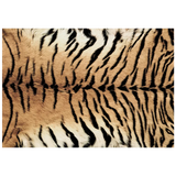 Nordic Fluffy Plush Carpets for Living Room Light Luxury Zebra Pattern Bedroom Decor Carpet Home Large Area Anti-Slip Lounge Rug