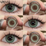 NEW Contact Lenses Beauty Blue Eyes Color Lenses Big Eyes Natural Brown Lens Cosmetics Gray Eye Lenses Makeup Green Beauty