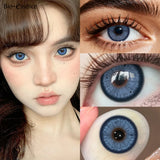 Complete Blue Colored Contact Lenses Collection | Natural Rimmed Blue Patterns | Perfect for Dating, Photoshoots