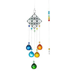Hanging Crystal Lighting Ball Pendant DIY Tree Of Life  Sun Catcher  Prism for Outdoor Home