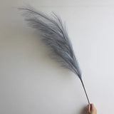 100cm Artificial Pampas Grass Tall Fluffy Reed Fake Flowers for Vase Filling Wedding Party Decoration Boho Flower Arrangements