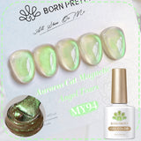 10ml Winter Water Light Cat Magnetic Gel Nail Polish Nail Supplies Vernis Semi Permanent Gel Christmas Xmas Gel