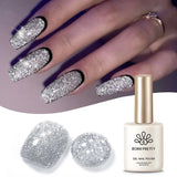 15ml Aurora Glitter Gel Nail Polish Iridescent Pearl Shimmer Effect Soak Off UV LED Manicure Varnishes
