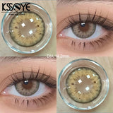 2Pcs Best Selling Contacts Colored Lenses Blue Green Grey Series Soft Lens EyeBeauty Pupil