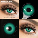 Halloween Makeup Cosplay White Lens Cosplay Contact Lens Beauty Cosmetics Colored Contacts Black Lenses Circle Red Lens