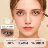 Eye Eyes Color Contacts Colored Contact Lenses Lens Small Pupil Prescription Wholesale Myopia Natural 14.2mm 2Pcs 1 Year