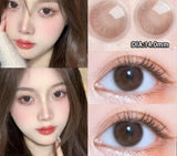 1 Pair Myopia Color Lenses for Eyes with Prescription  Natural Eyes Contacts Lenses Wearing Comfort Yearly